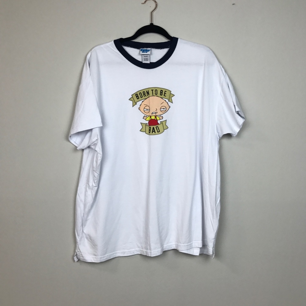 FAMILY GUY Stewie graphic t-shirt white XXL
